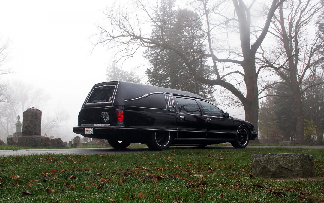 AMS “Madness” Hearse Makes its Rounds This Halloween!