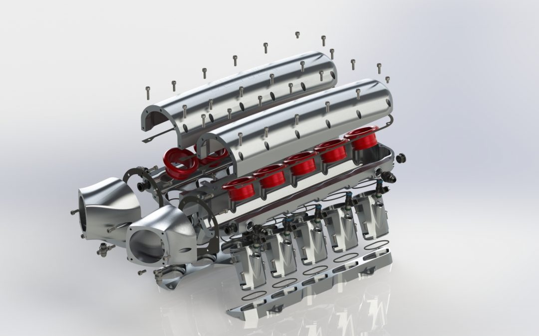 Alpha Audi R8 V10 Billet Intake Manifold: A CAD sneak peak!